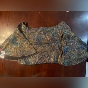 Sparkly Bar III bell sleeve top size XL
